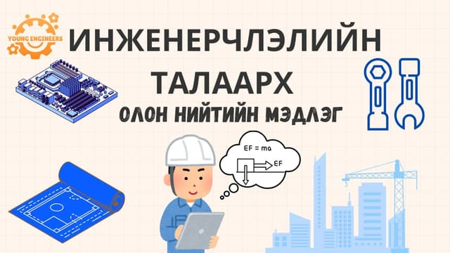 Биоинженерчлэлийн чиглэлийн олон нийтийн мэдлэг
